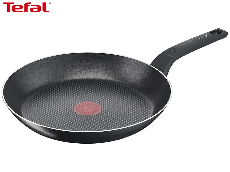 TEFAL Bratpfanne EASY COOK Ø28cm aluminium schwarz
