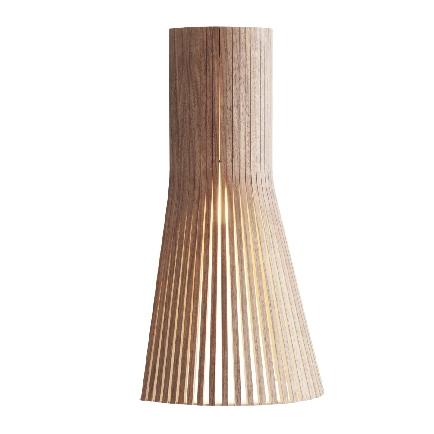 Secto Design Secto 4231 vägglampa. 45cm walnut veneer