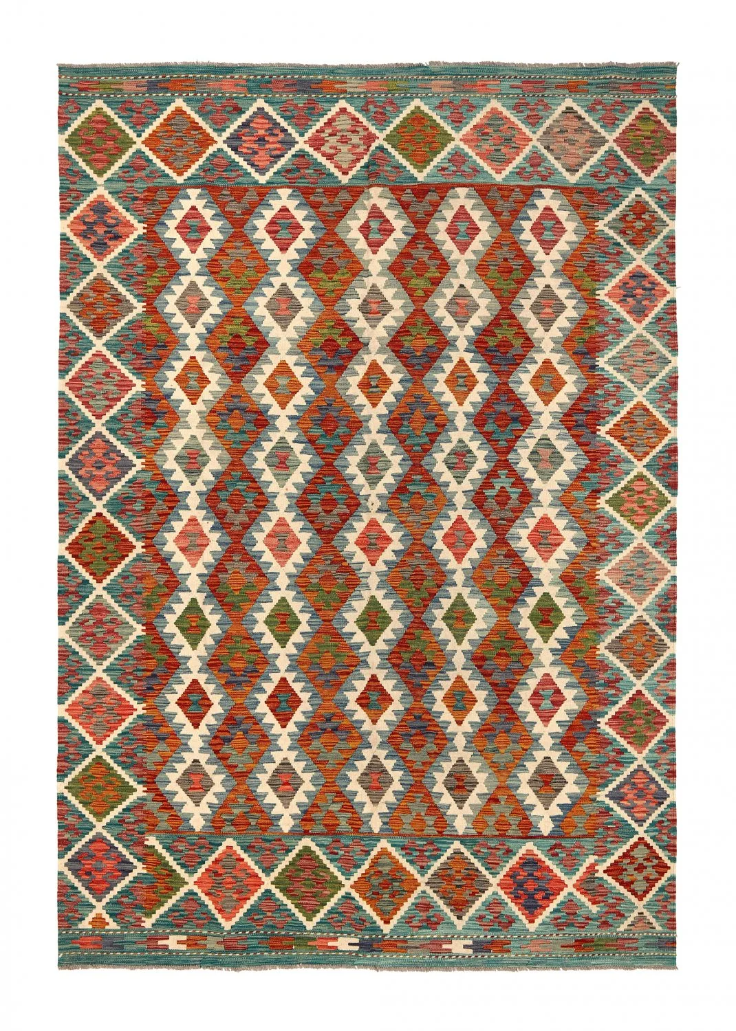 Orientalsk kelimteppe 298 x 201 cm (Størrelse: 298 x 201 cm)