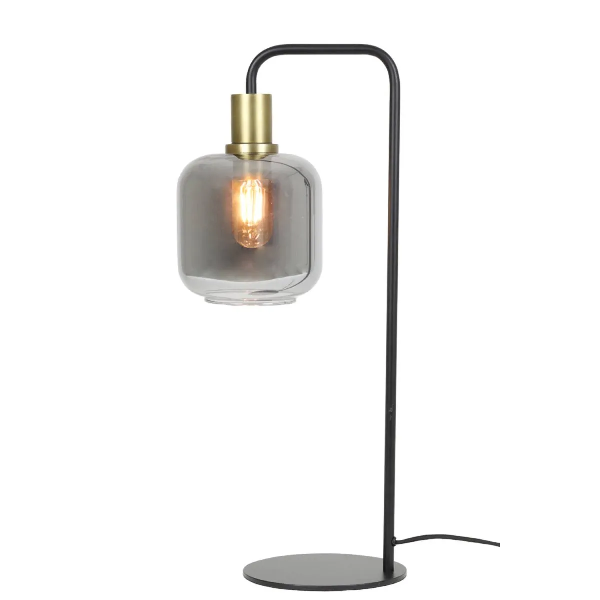 Light & Living - Lekar 58cm - Bordslampa - Svart