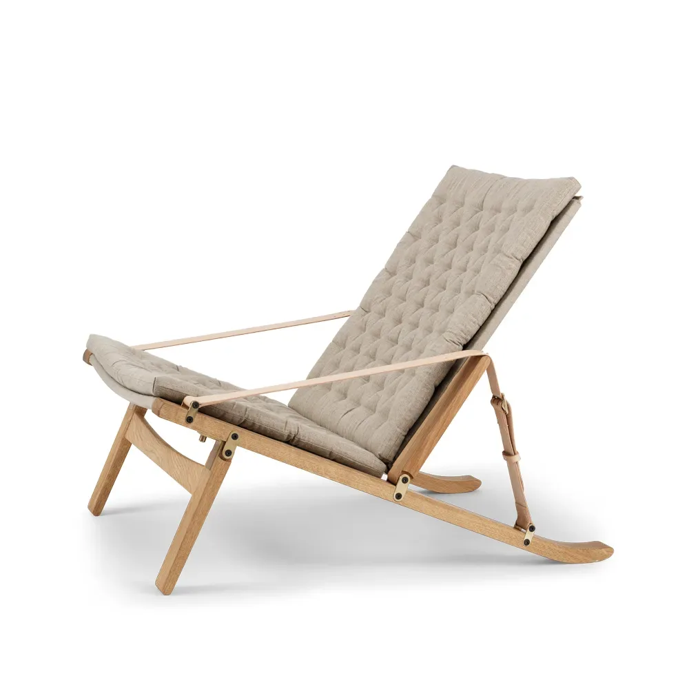 Carl Hansen & Søn FK11 Plico fåtölj Canvas natur-oljad ek