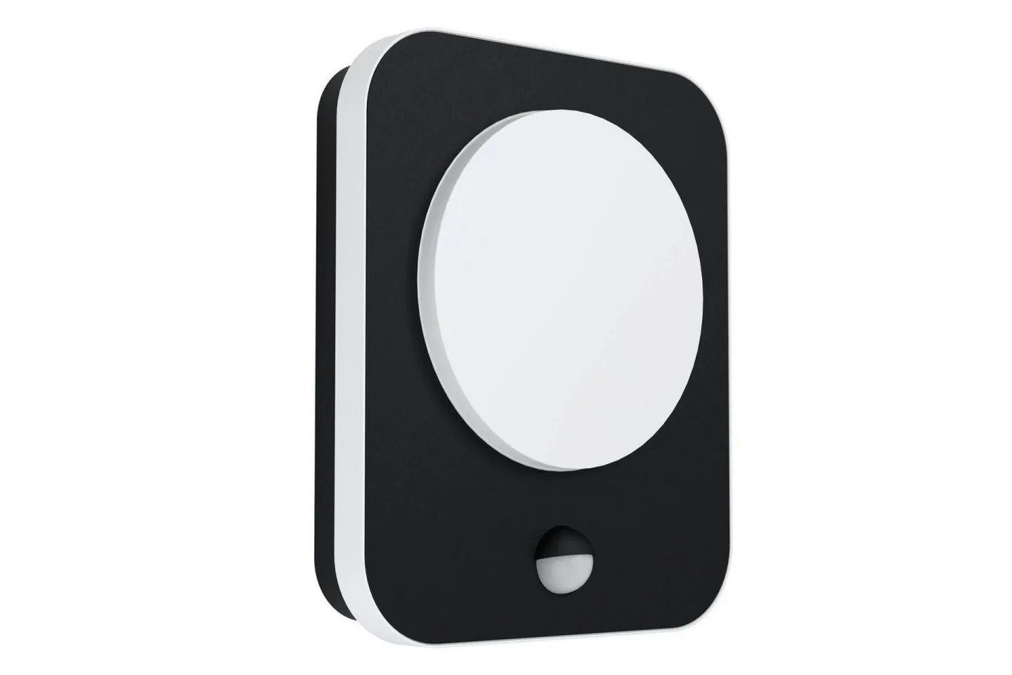Vägglampa Utebelysning Eglo Madriz med Sensor - Svart/Vit
