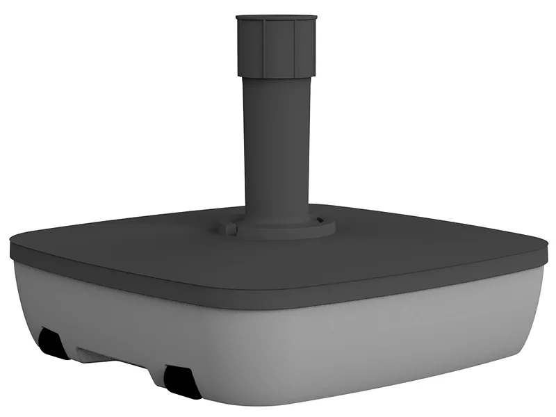 EDA Sonnenschirmfuß zu füllen GRIGIO Polypropylen anthrazit 32kg