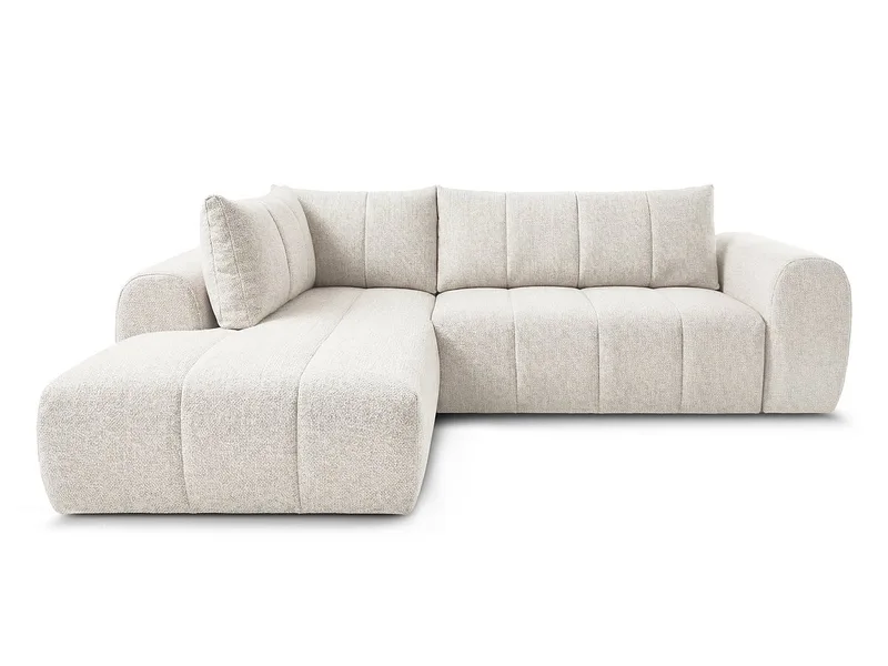 Ecksofa BOBOCHIC NESTY Stoff chiniert beige