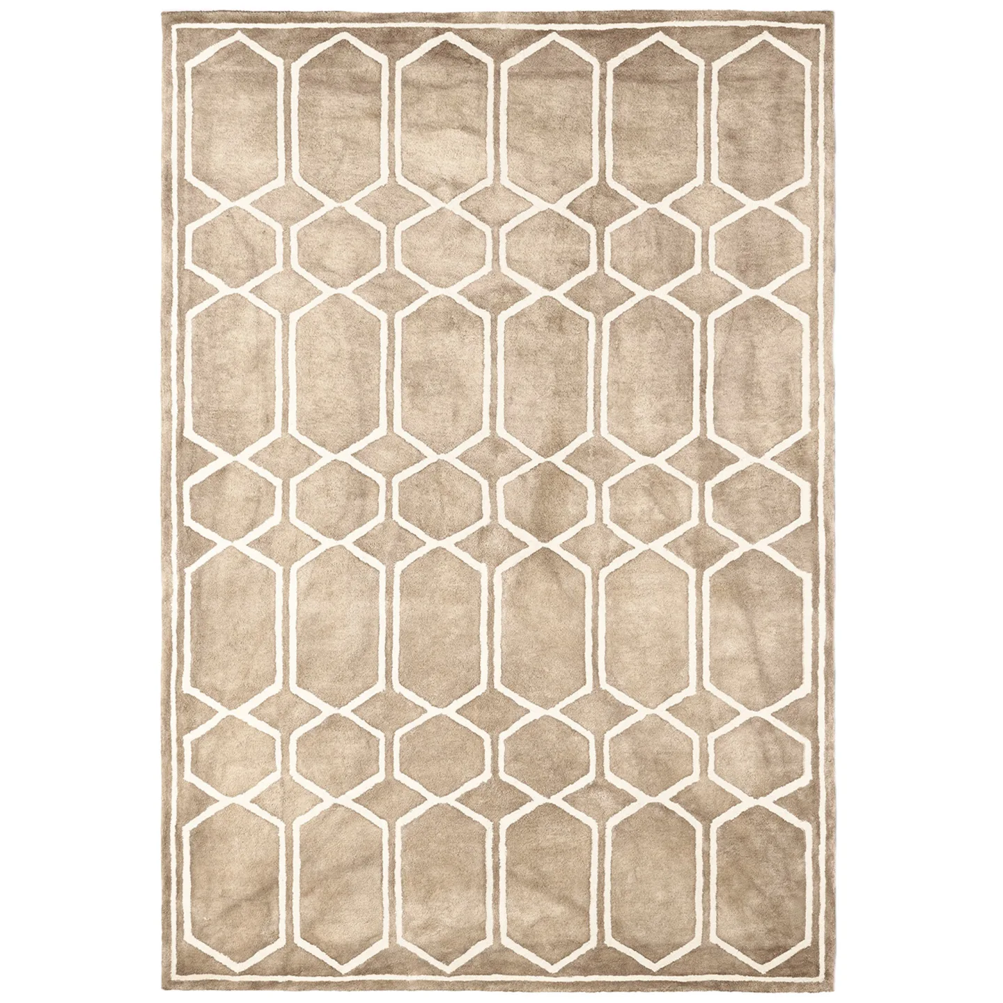 Dusty Deco - Tie Dye Rug Beige 250x350 - Ullmattor - Edin & Lina Kjellvertz - Beige