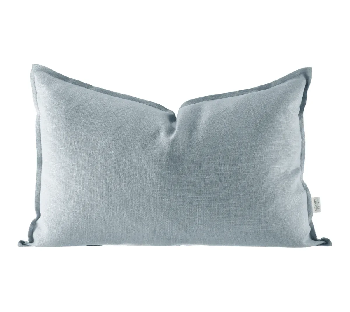 Scandi Living Calm Kissenbezug aus Leinen 40 x 60 cm Sky Blue