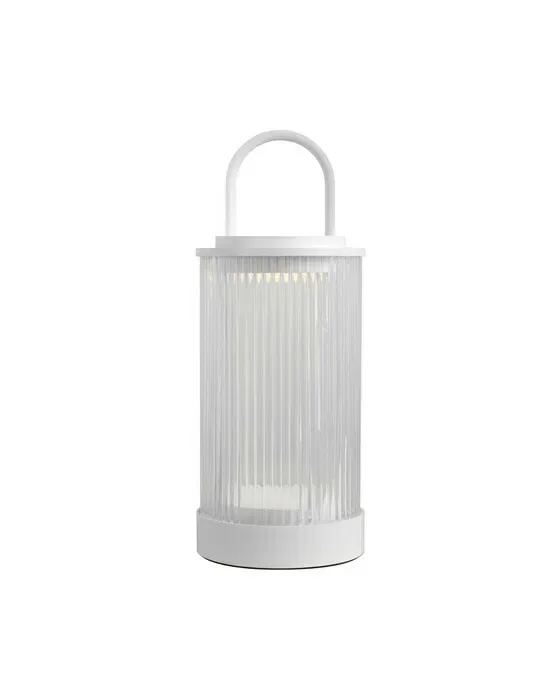 Tawa Accent Rechargeable Table Lamp Matte White