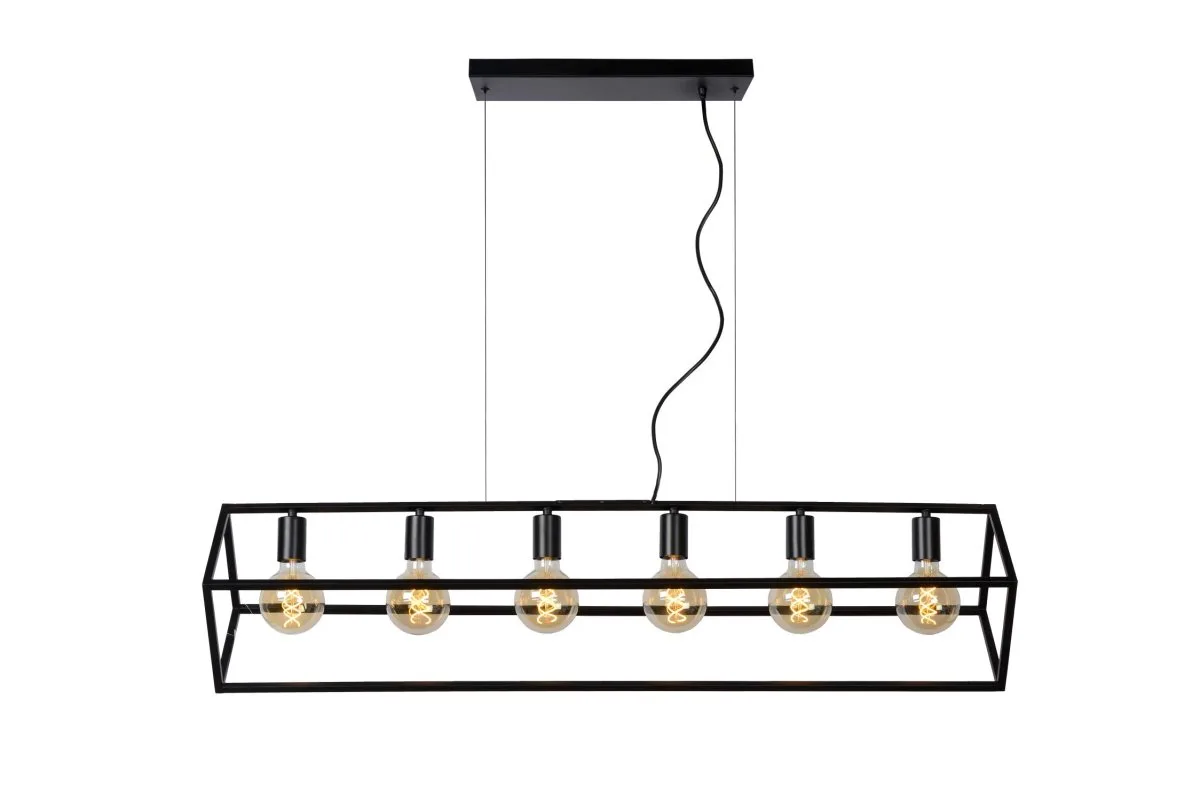 Lucide - Fabian 120cm - Taklampa - Svart