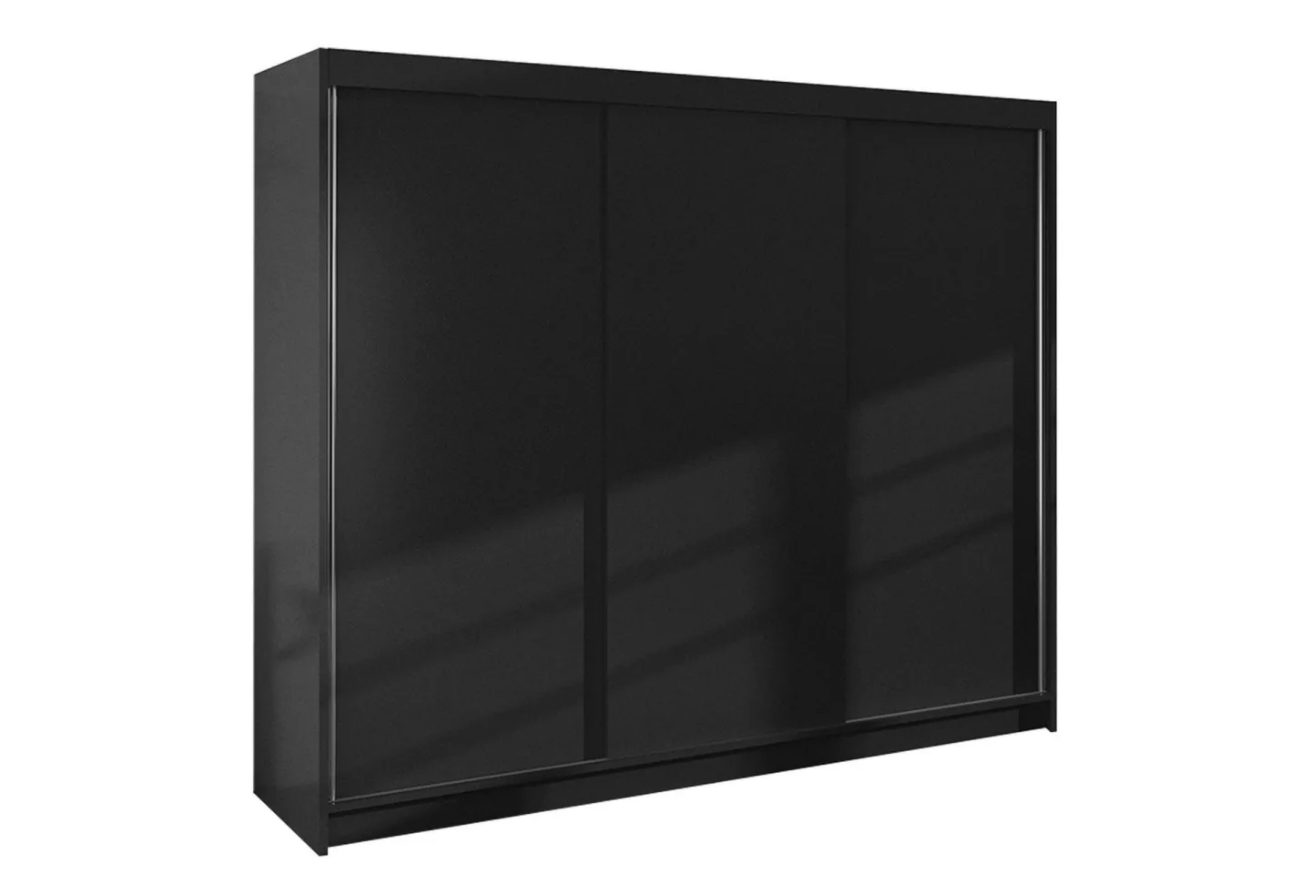 Cyria Garderob 200x215 cm - Svart
