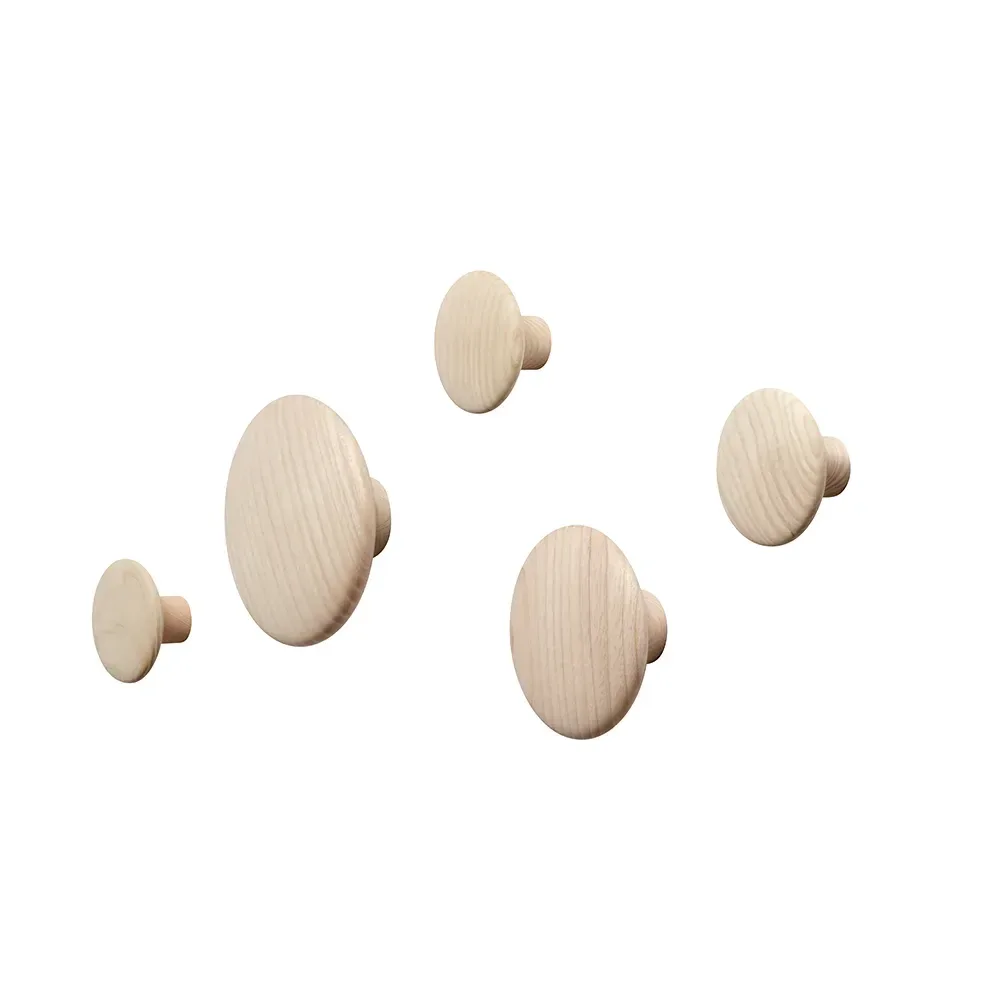 Muuto, Dots Wood Set of 5 - Oak