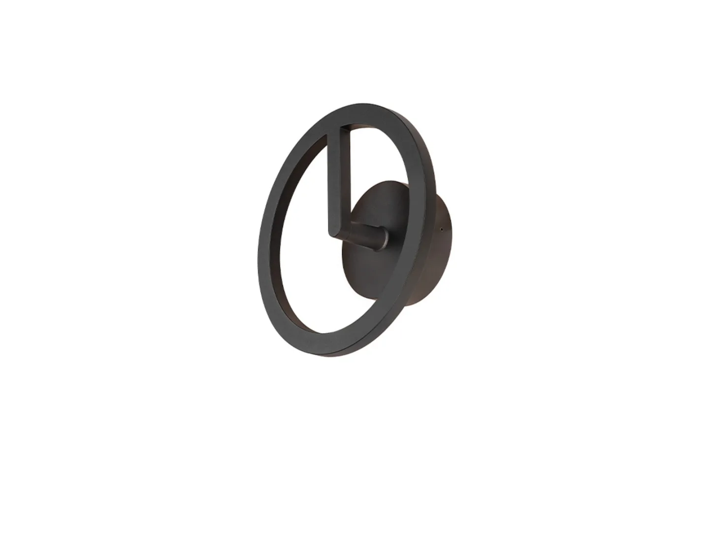 Q-Ring Wandleuchte 3000K IP65 Black - SLV - Terrasse - Aluminium