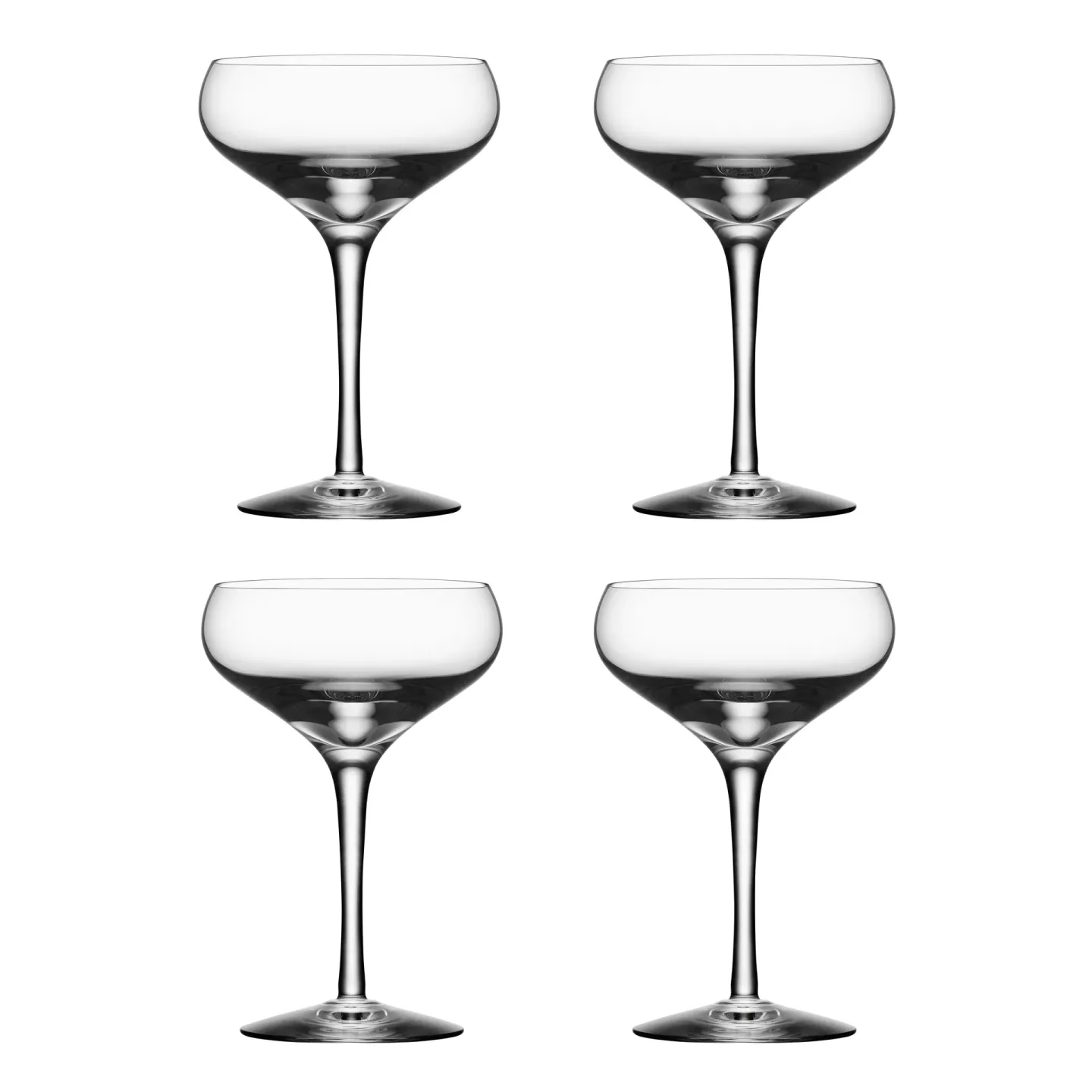 Orrefors More Coupe glas 4-pack 21 cl