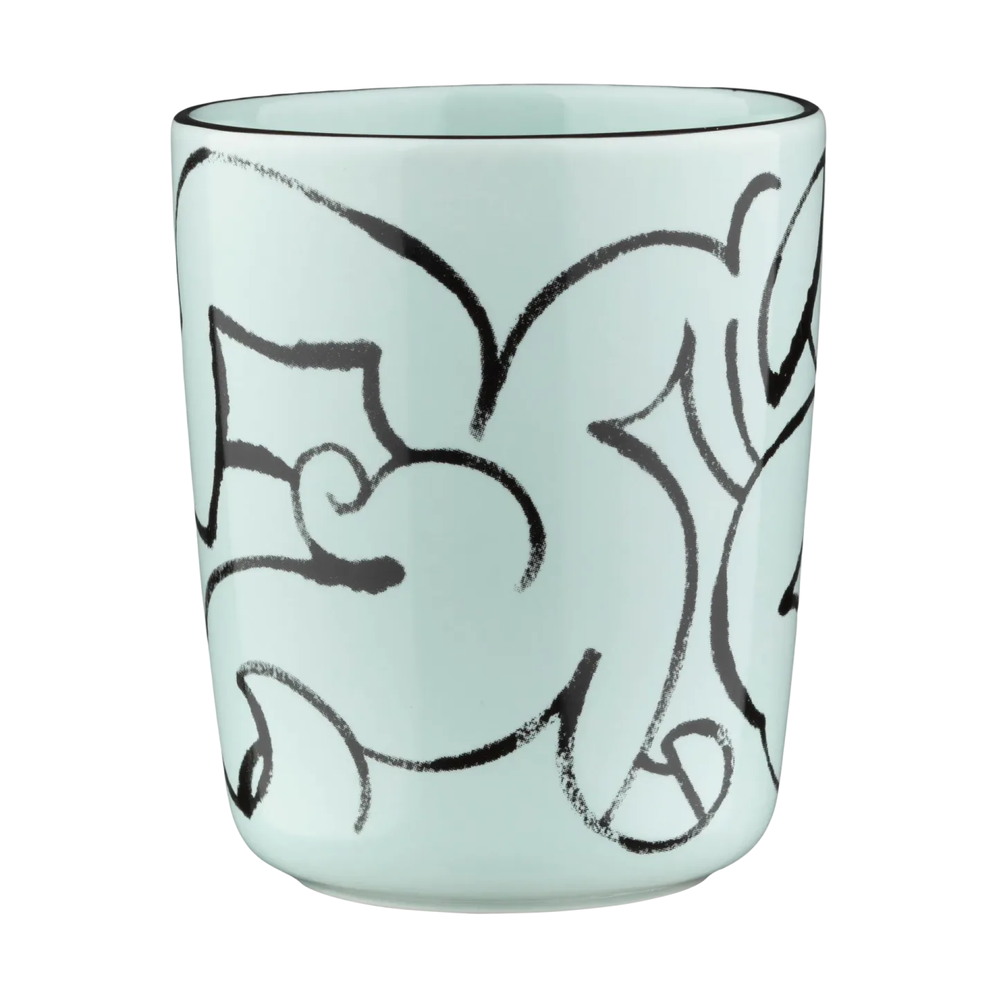 Marimekko Pistilla Tasse 25 cl Mint-black