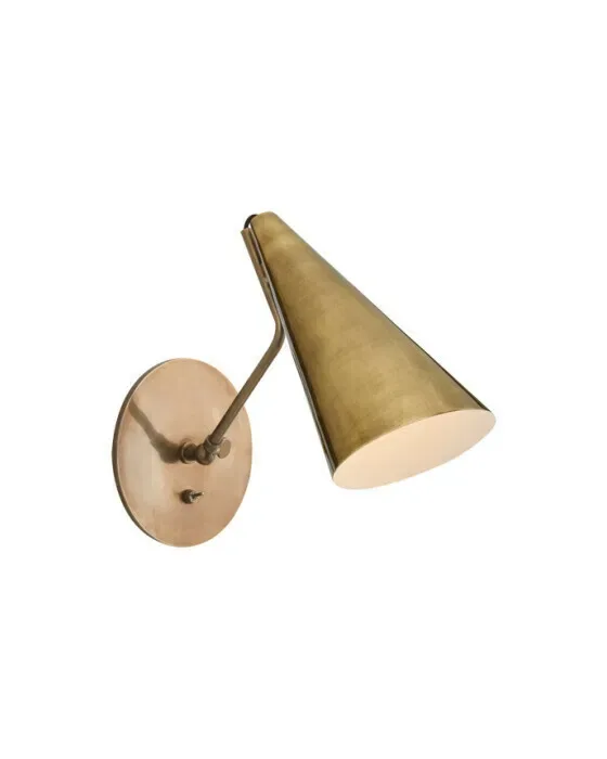 Clemente Wall Light Antique Brass