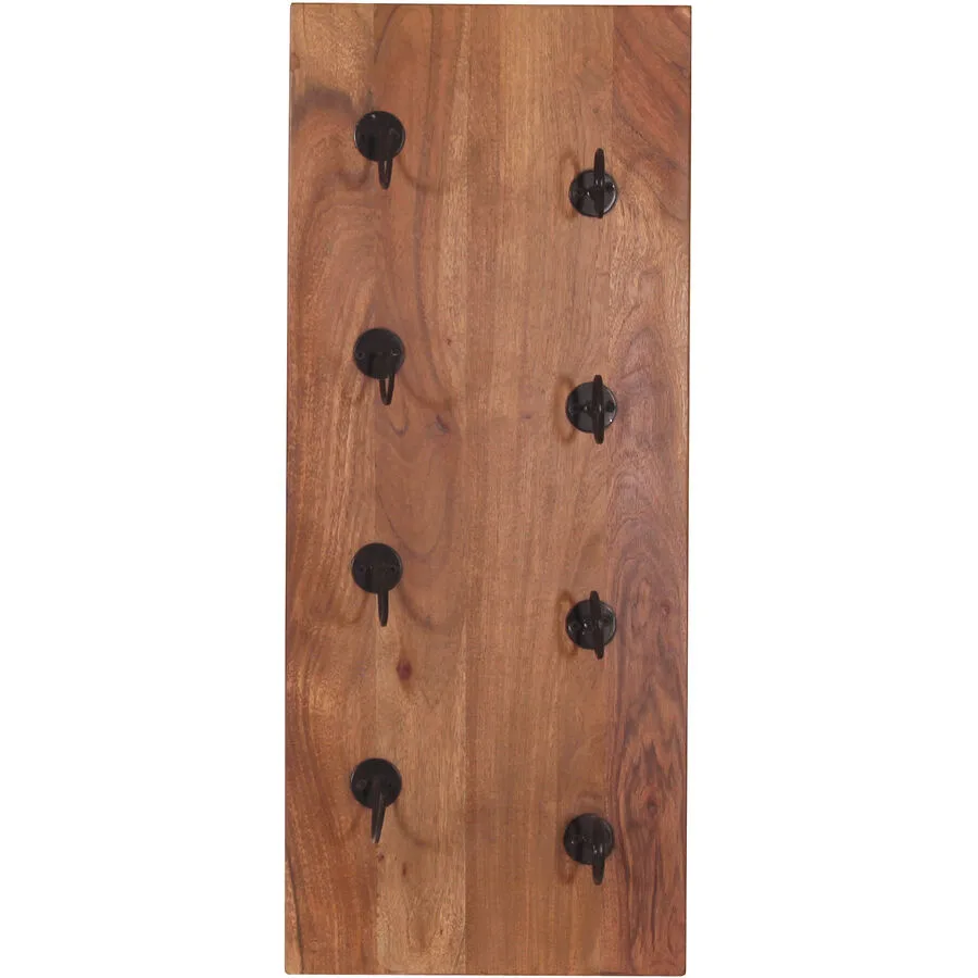 Weinregal Ecuador natur Mangoholz B 33 H 80 cm