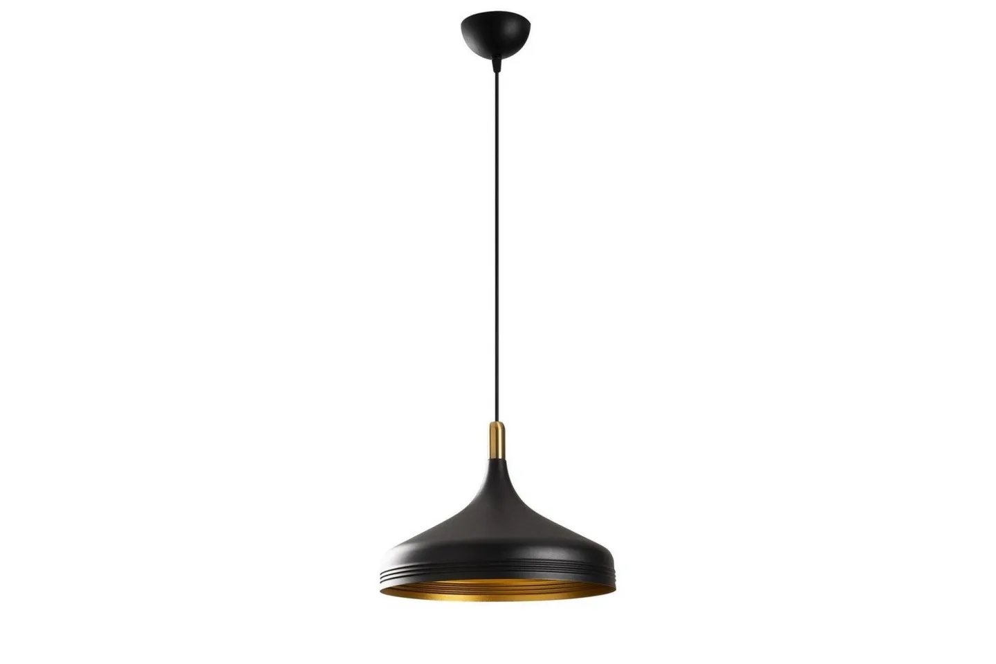 Taklampa Rathour Hexaia Svart / Rany / Antik - Guld/Koppar/Svart