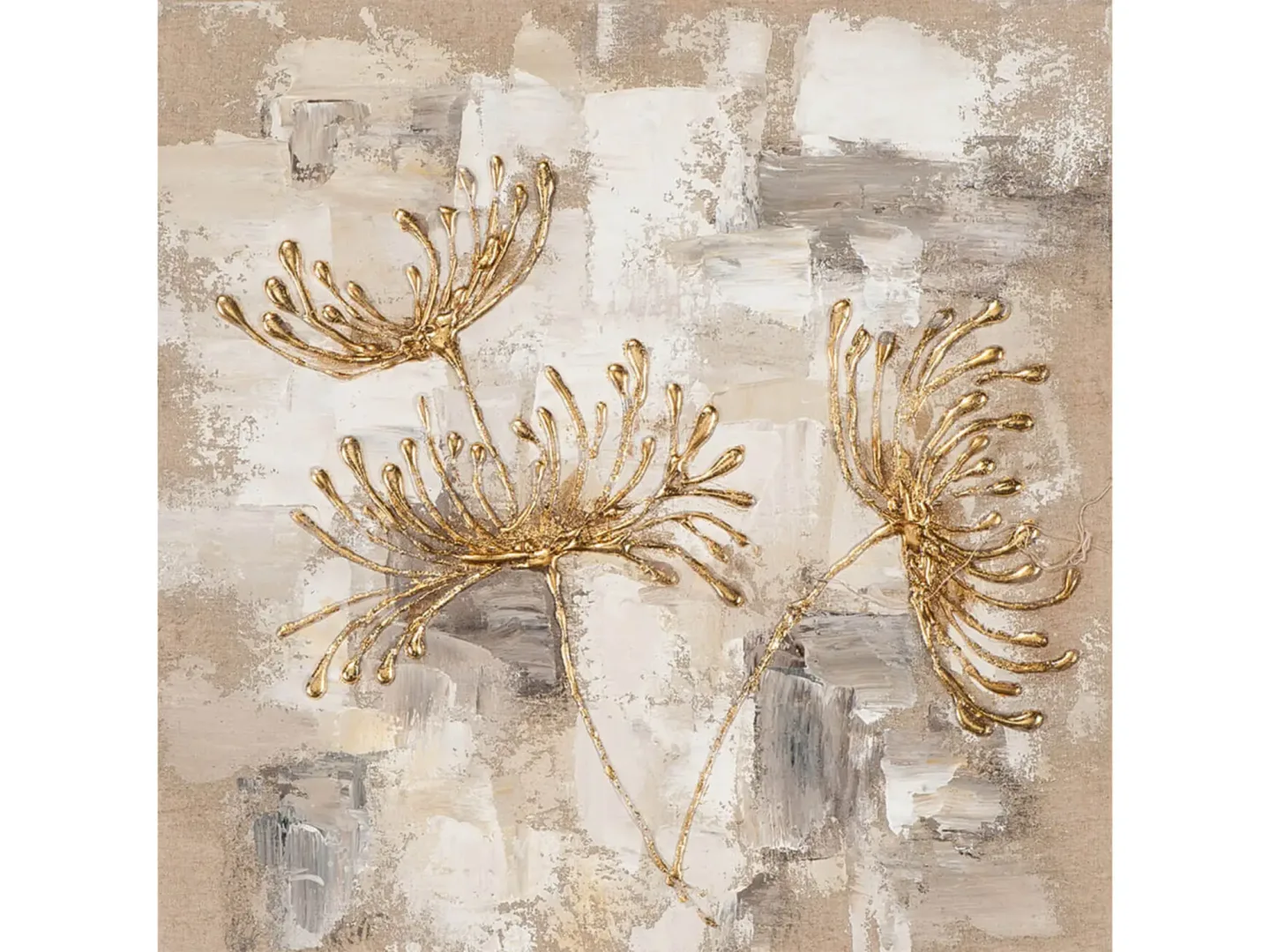 image LAND Bild Blumen, Gold Gelb | Schubiger Möbel