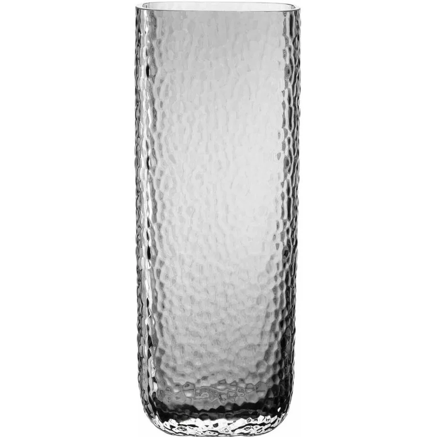 Vase Leonardo Grau Glas 27 cm