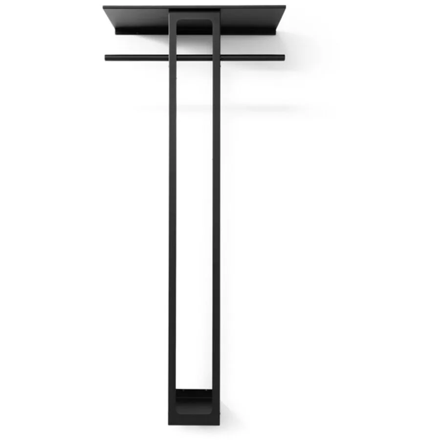 Spinder Design Garderobe Skadi Schwarz Stahl 160 cm