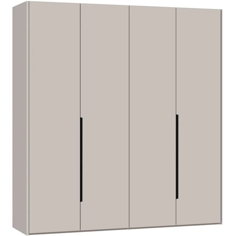 Kleiderschrank Arena Collection grau Holzwerkstoff B 205.1 cm - Schweizer Möbelhersteller