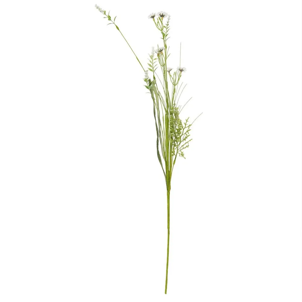 Blomkvist med vita & gula blommor