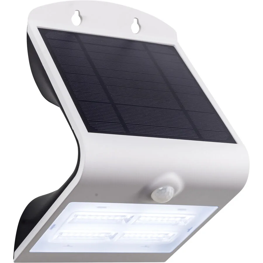 Eglo Solaraussenlampe Lamozzo Weiss Kunststoff 21 cm