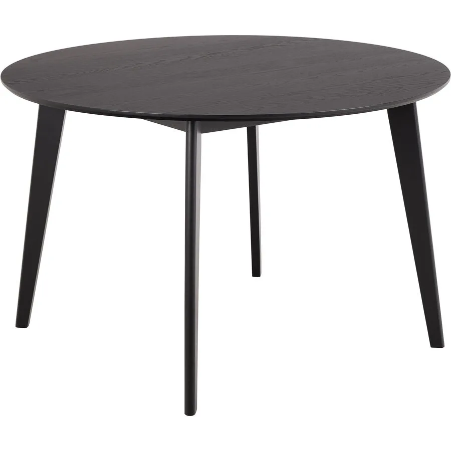 Esstisch rund Roxby Schwarz MDF 120 cm