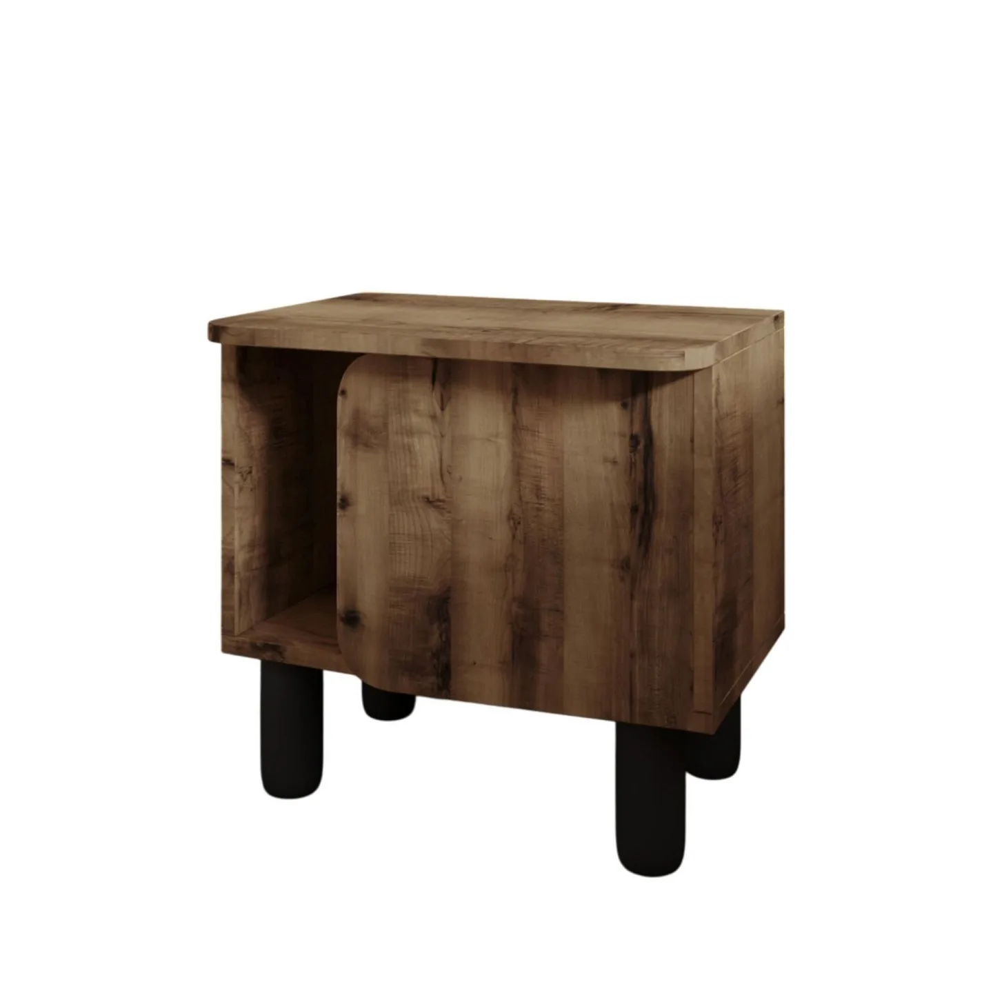 Relento Nattduksbord 50x48,6x30 cm - antik valnöt