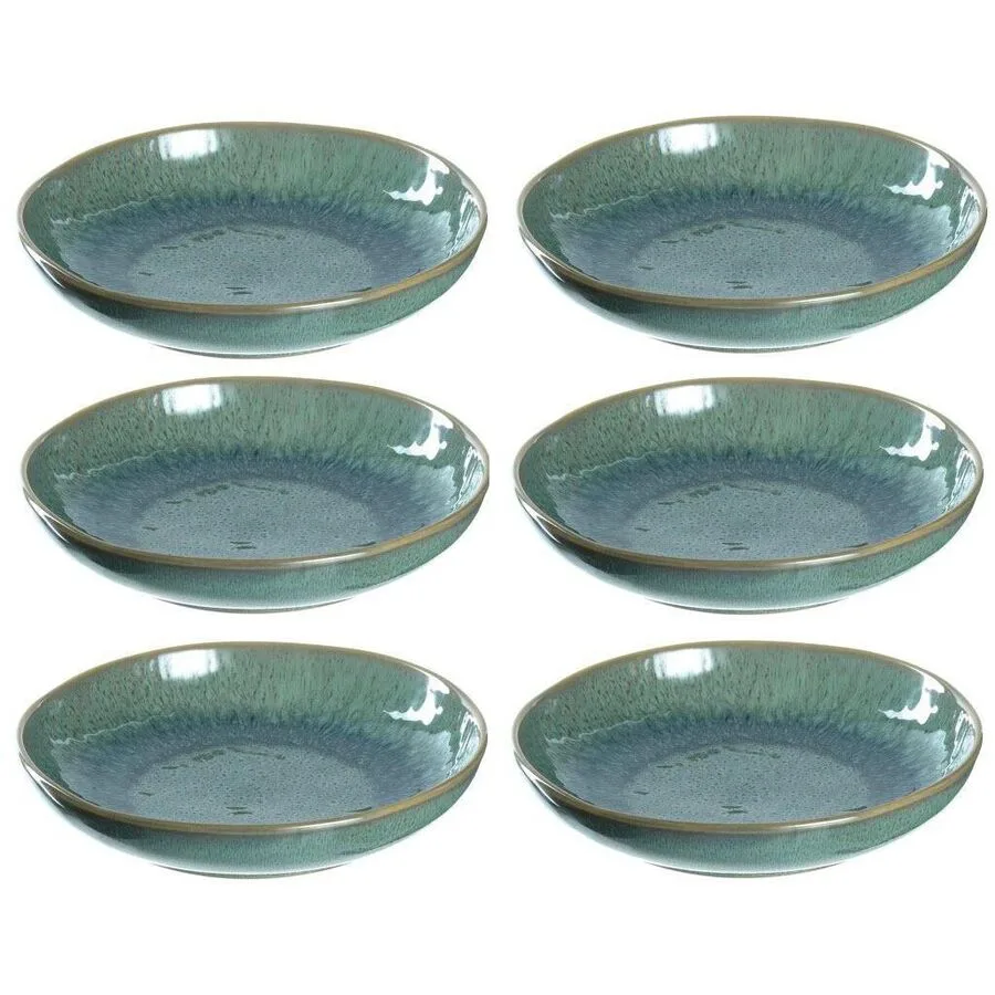 Suppenteller Leonardo Grün Keramik 21 cm