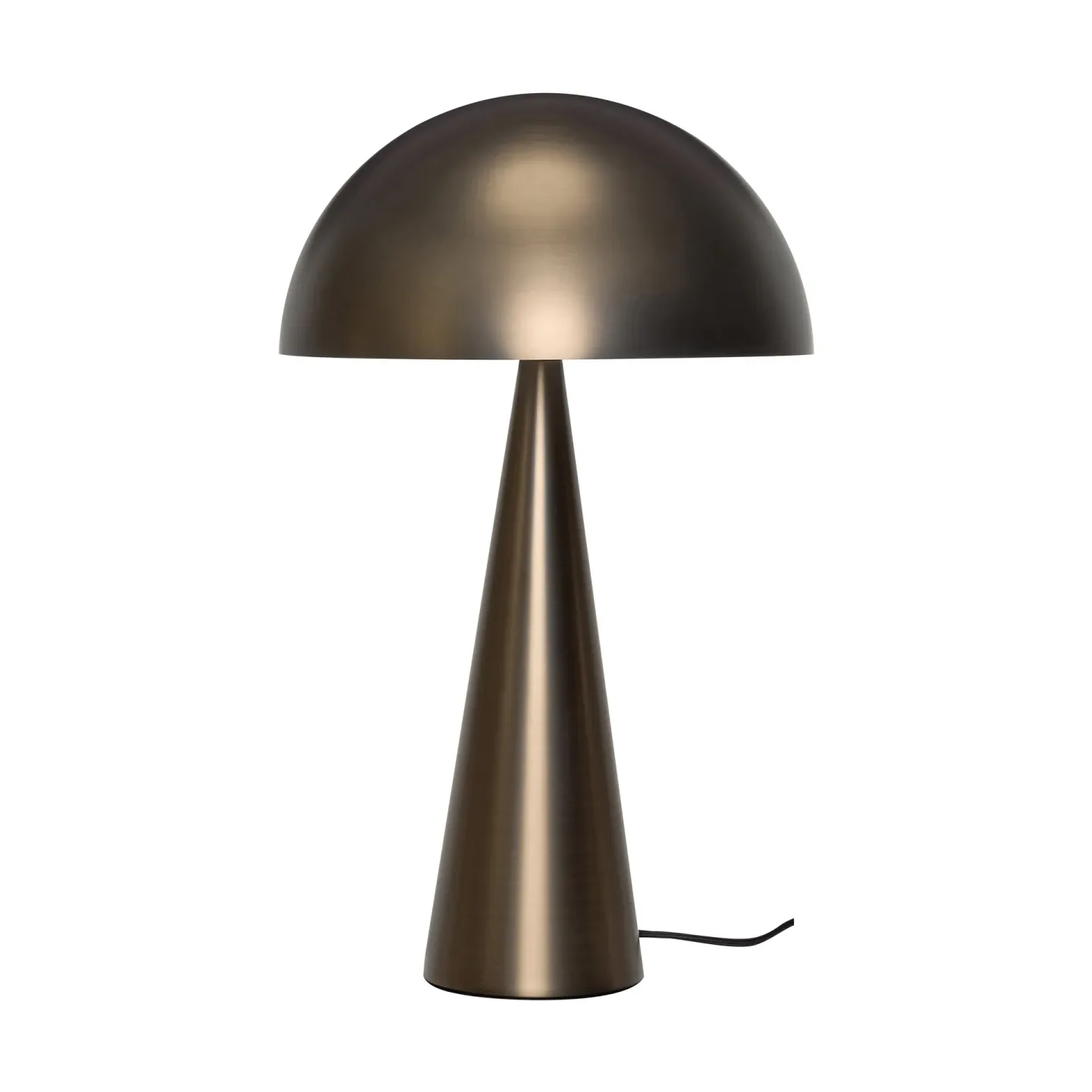 Hübsch Mush Tischleuchte Burnished brass, tall 50 cm