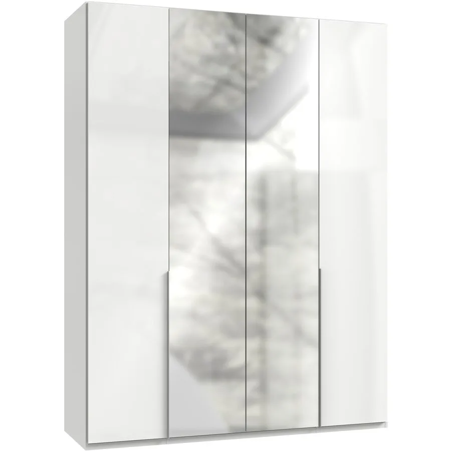 Kleiderschrank Jagor weiss Holzwerkstoff B 180 cm