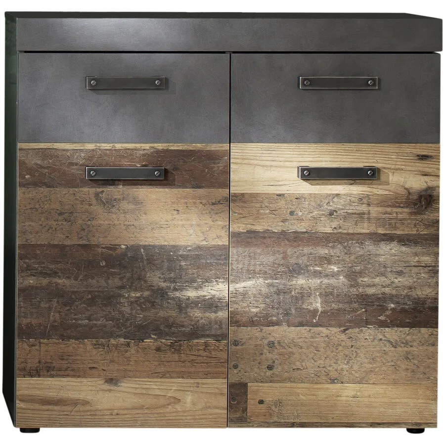 Schuhschrank Fuerte graphit Holzwerkstoff B 90 H 89 cm