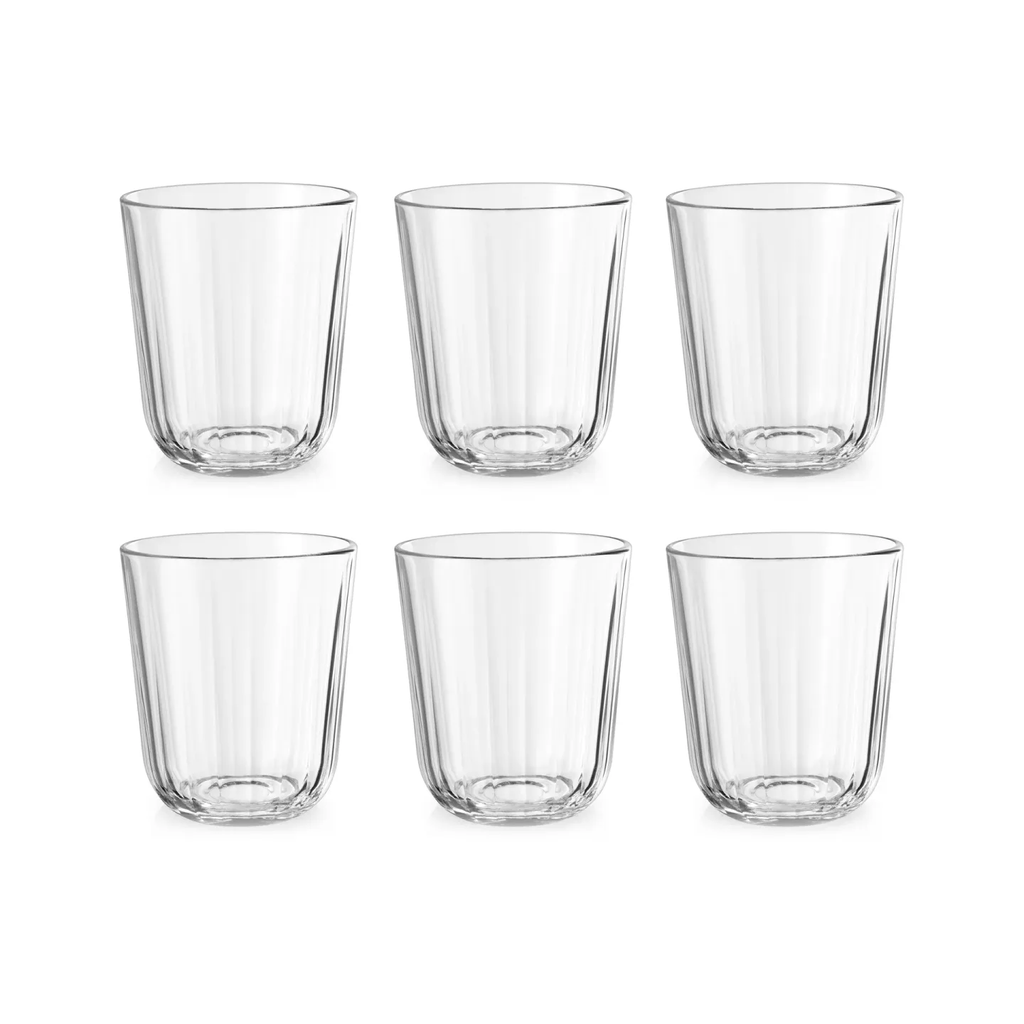 Eva Solo Facet Wasserglas 27cl 6er Pack Klar