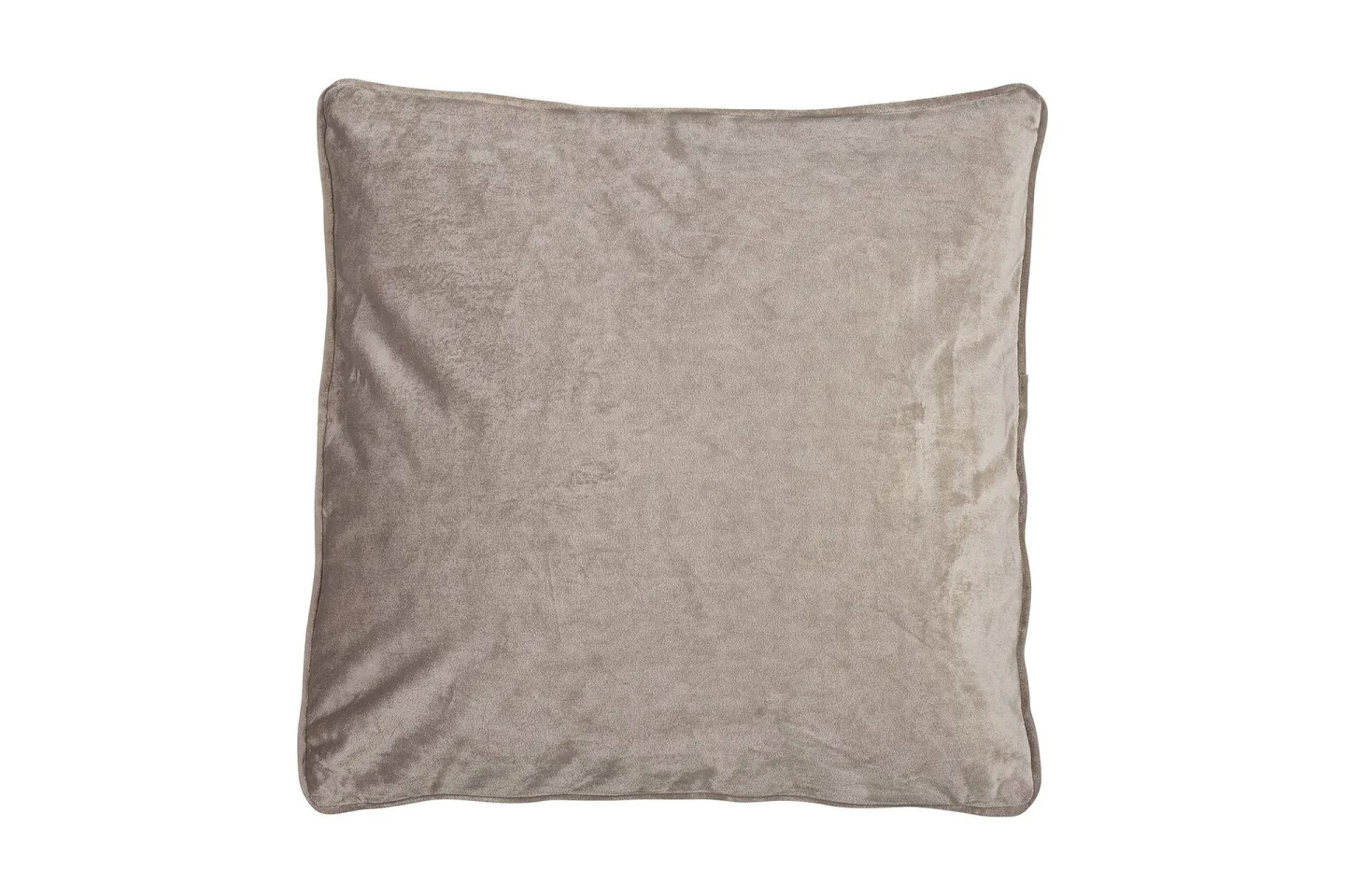 Sameta Kuddfodral 45x45 cm Sammet - Grå/Beige