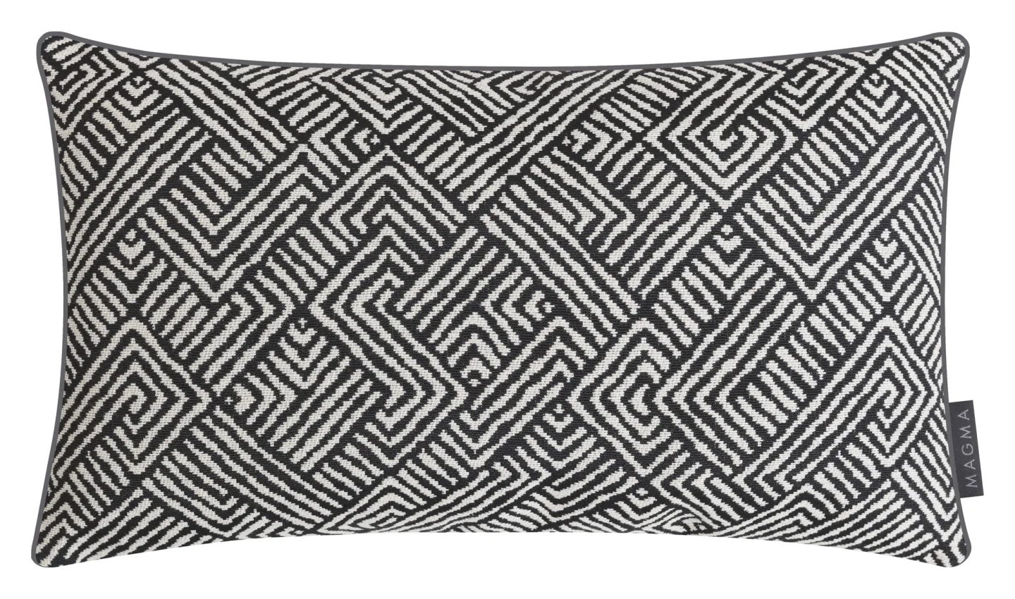 Magma Kissenhülle Adea, Schwarz 30x50 cm | Schubiger Möbel