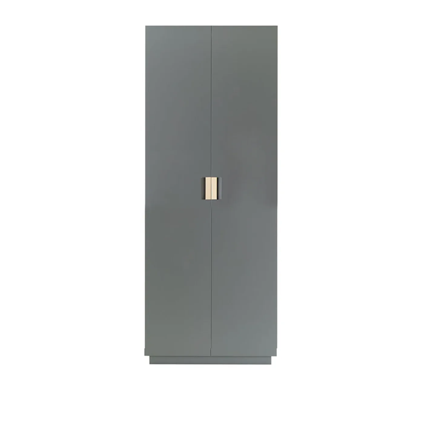 Asplund - Frame XL Covered Doors - Storm Grey / Natural Leather - Skåp och vitrinskåp - Anya Sebton & Eva Lilja Löwenhielm 2011 - Grå - Läder