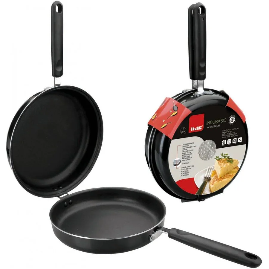 Bratpfanne Ibili schwarz Aluminium D 24 cm