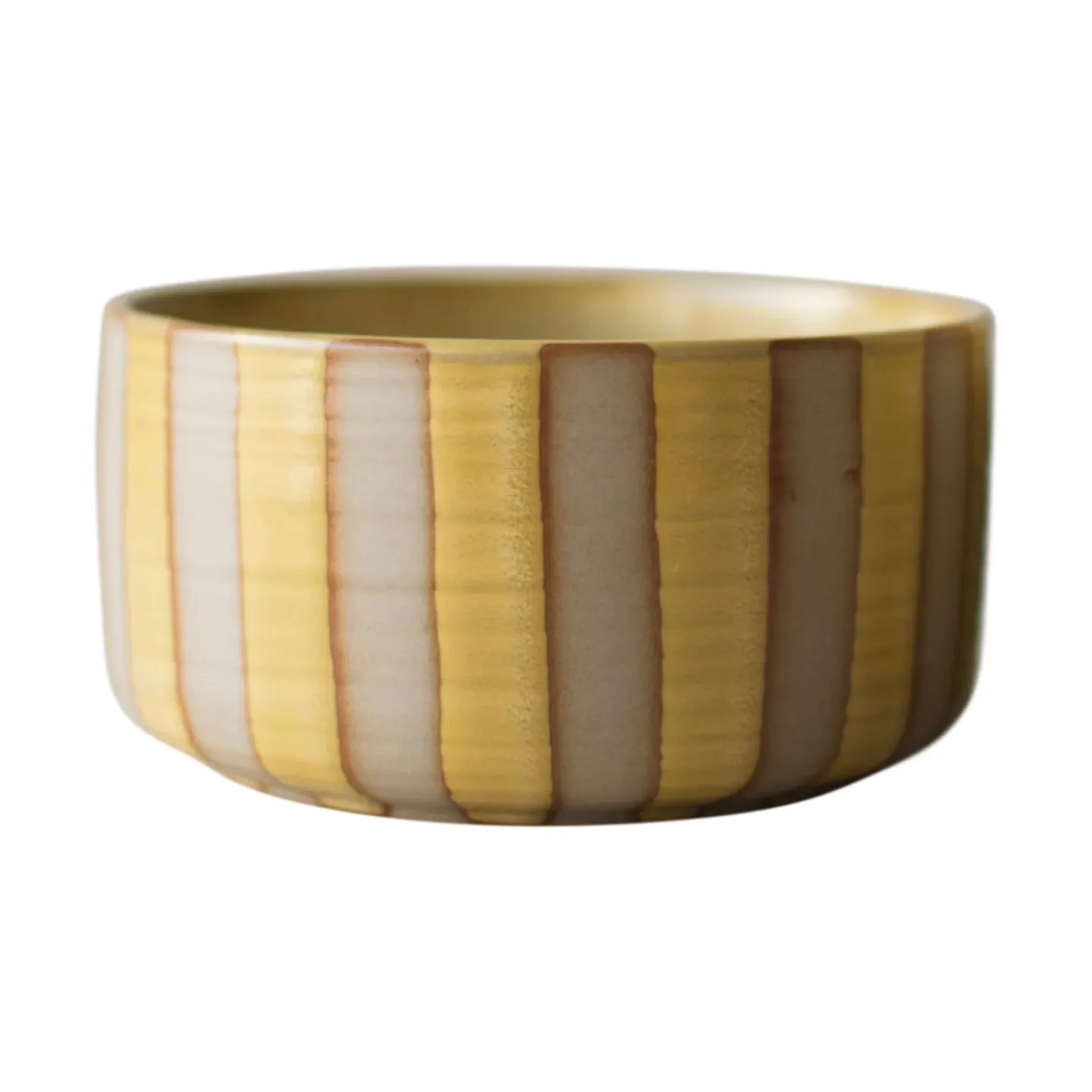 DBKD Line Dekorationsschale Ø16 cm Yellow