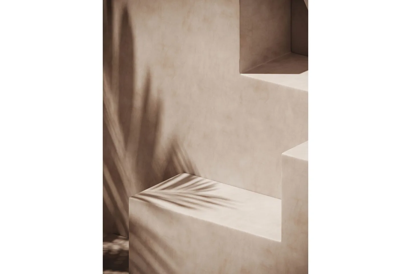 Poster Sun stripes 30x40 cm - Beige