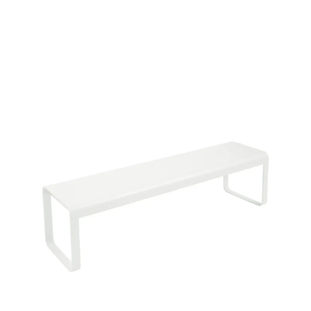 Fermob Bellevie bänk Cotton white (vit)