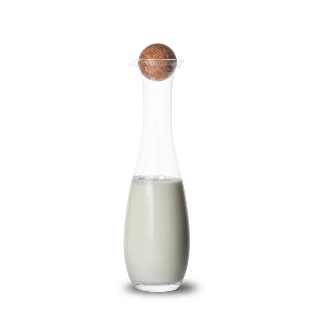 Sagaform Nature karaff med ekkork 45 cl