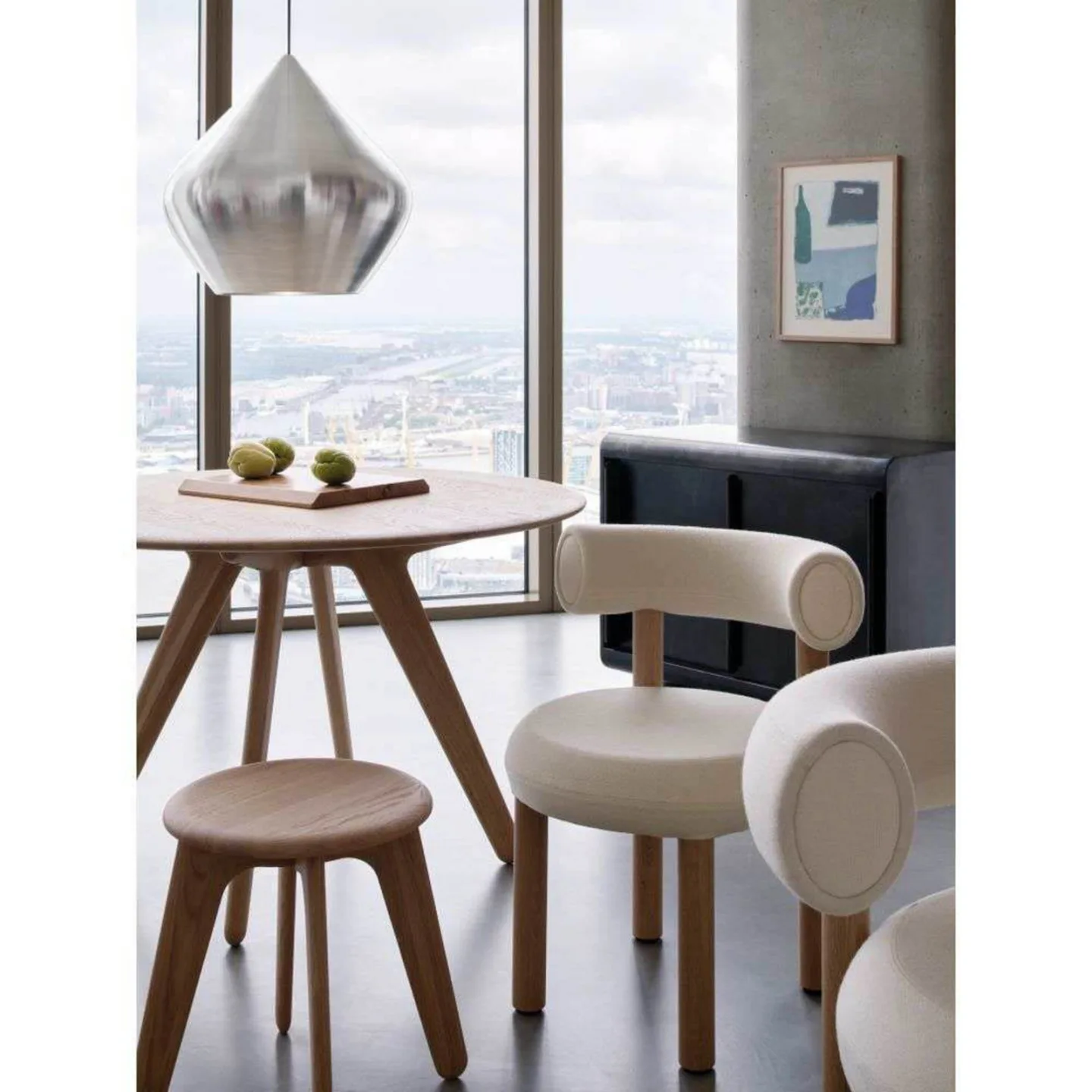 Beat Unbeaten Stout LED Pendelleuchte Aluminium - Tom Dixon - Wohnzimmer