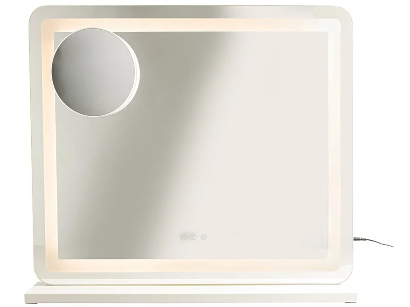 LED-Spiegel rechteck LALY 70x60cm weiss