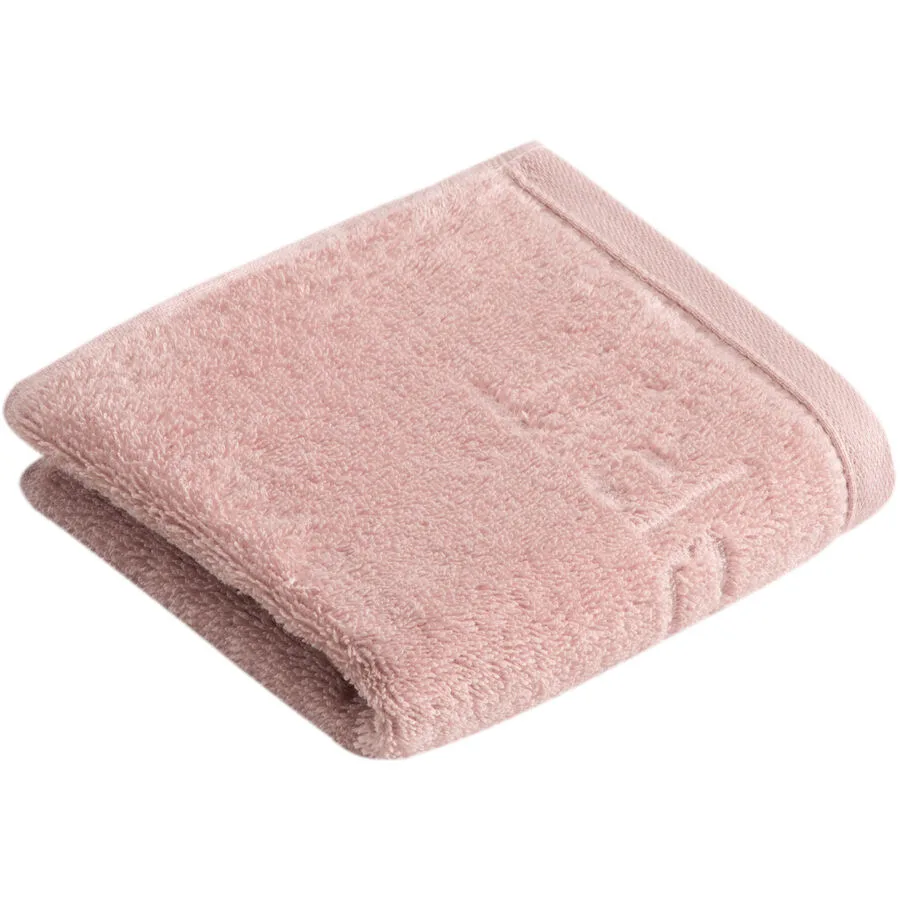 Esprit Gästetuch Modern Solid rosa Baumwolle