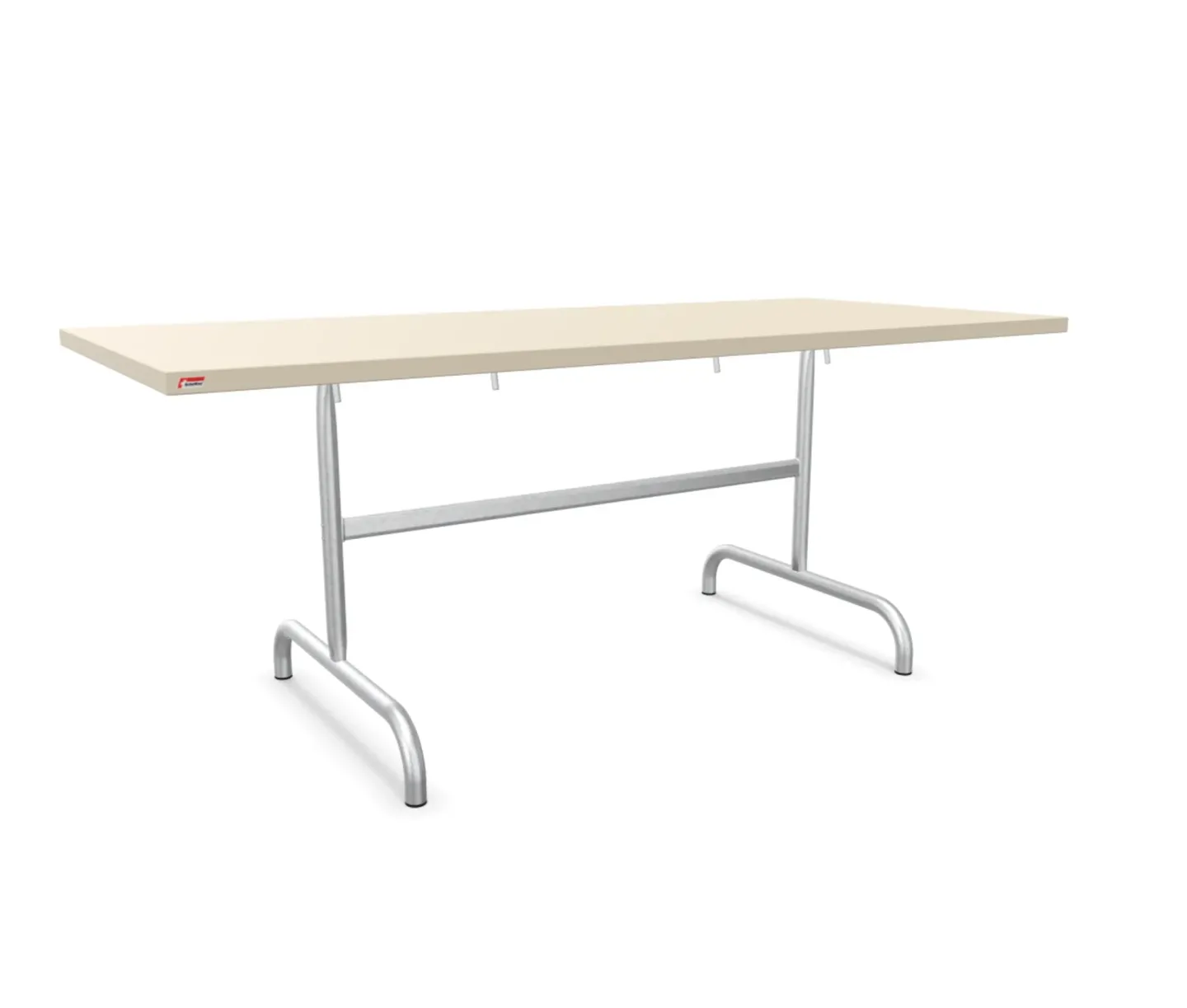 Schaffner Metall-Tisch Säntis Feuerverzinkt Beige | Schubiger Möbel