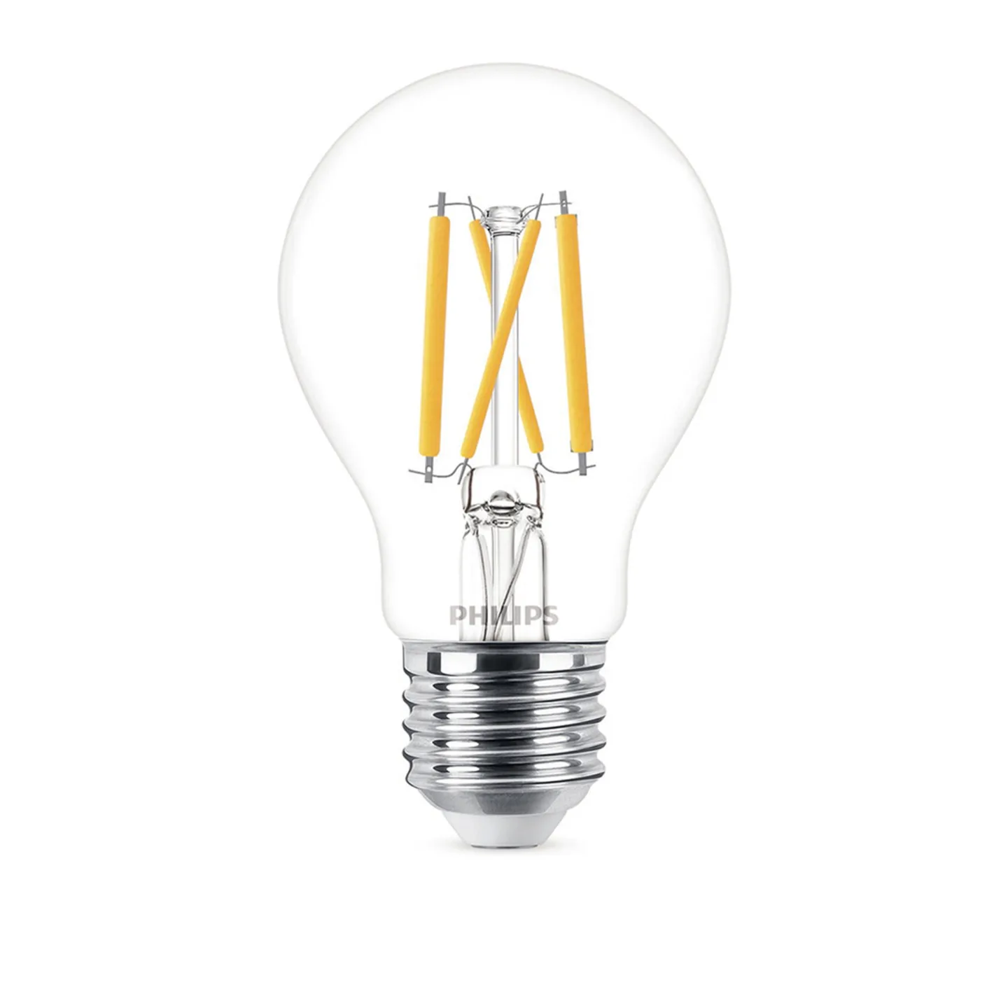 Philips - LED Ljuskälla E27 5,9W 806lm 2700K Dimbar klar - LED-lampor - Transparent