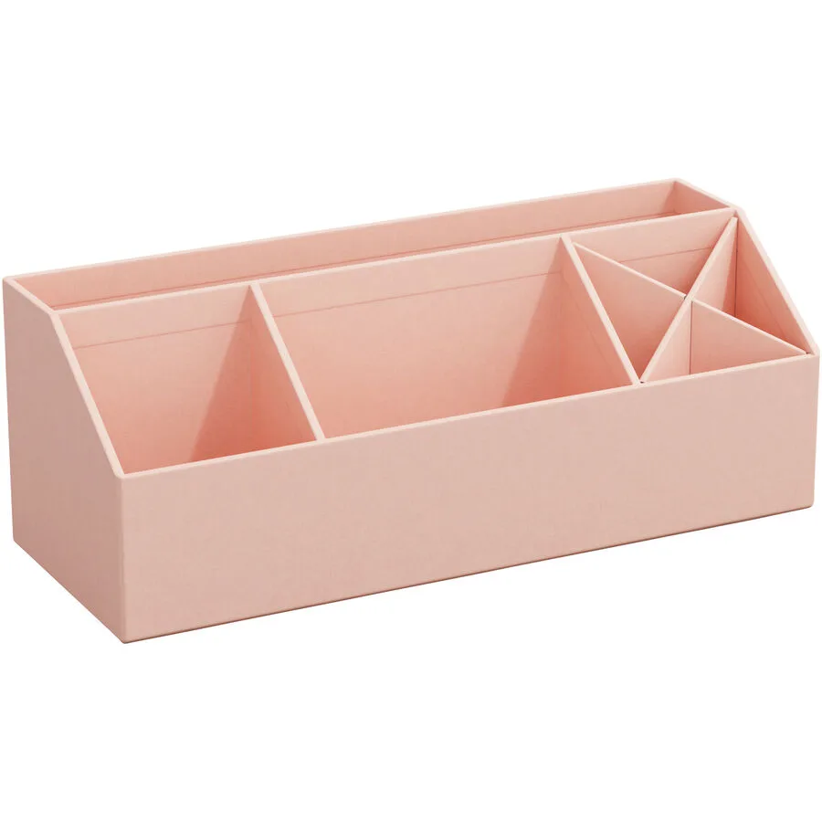 Schreibtischorganizer Bigso Box dusty pink Papier B 33 cm