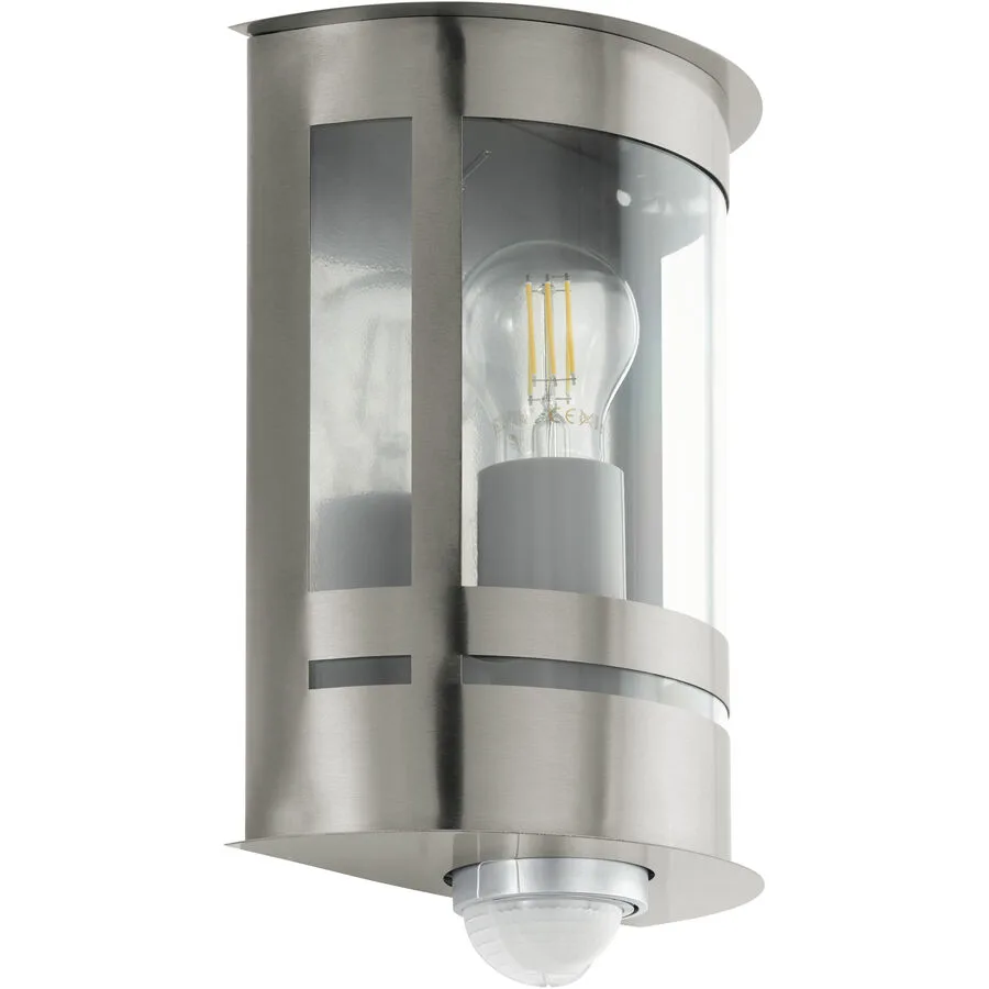 Eglo Wandlampe aussen Tribano Edelstahl Stahl verzinkt 26 cm