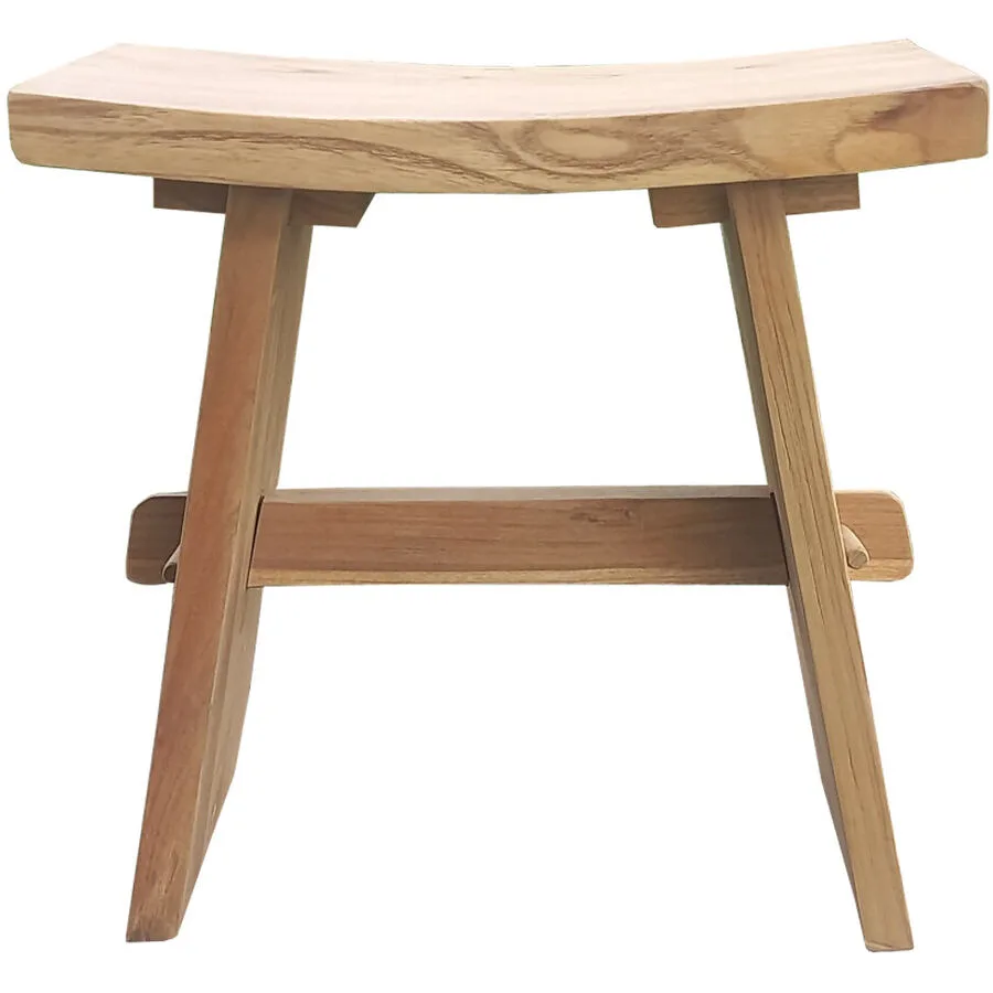 Hocker Garda natur Teak H 45 cm