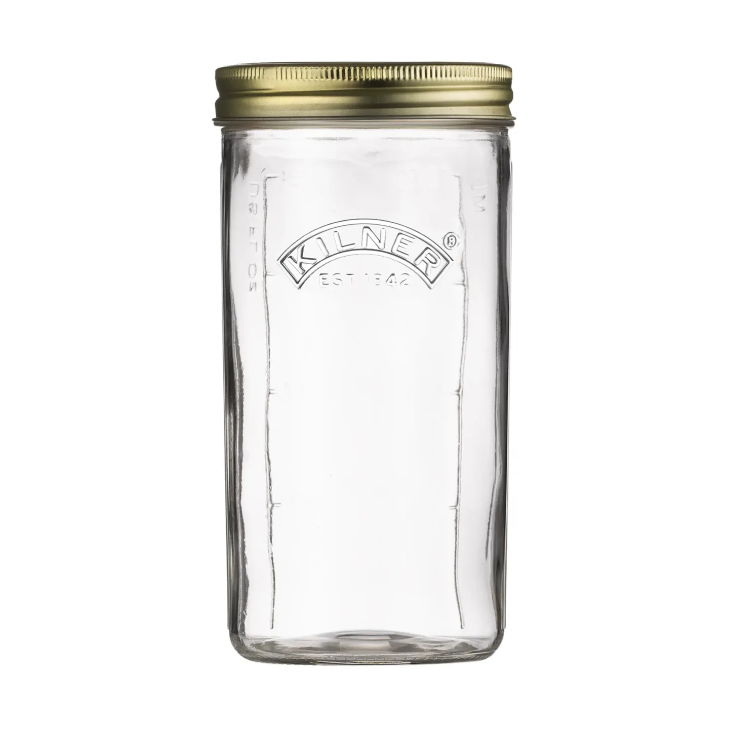 Kilner Kilner WIDE Konservenglas Klar-Gold, 1 l
